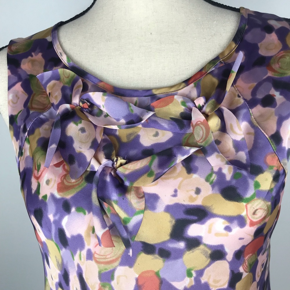 Quintessential Top Multi Color Pattern Sleeveless - Picture 3 of 6